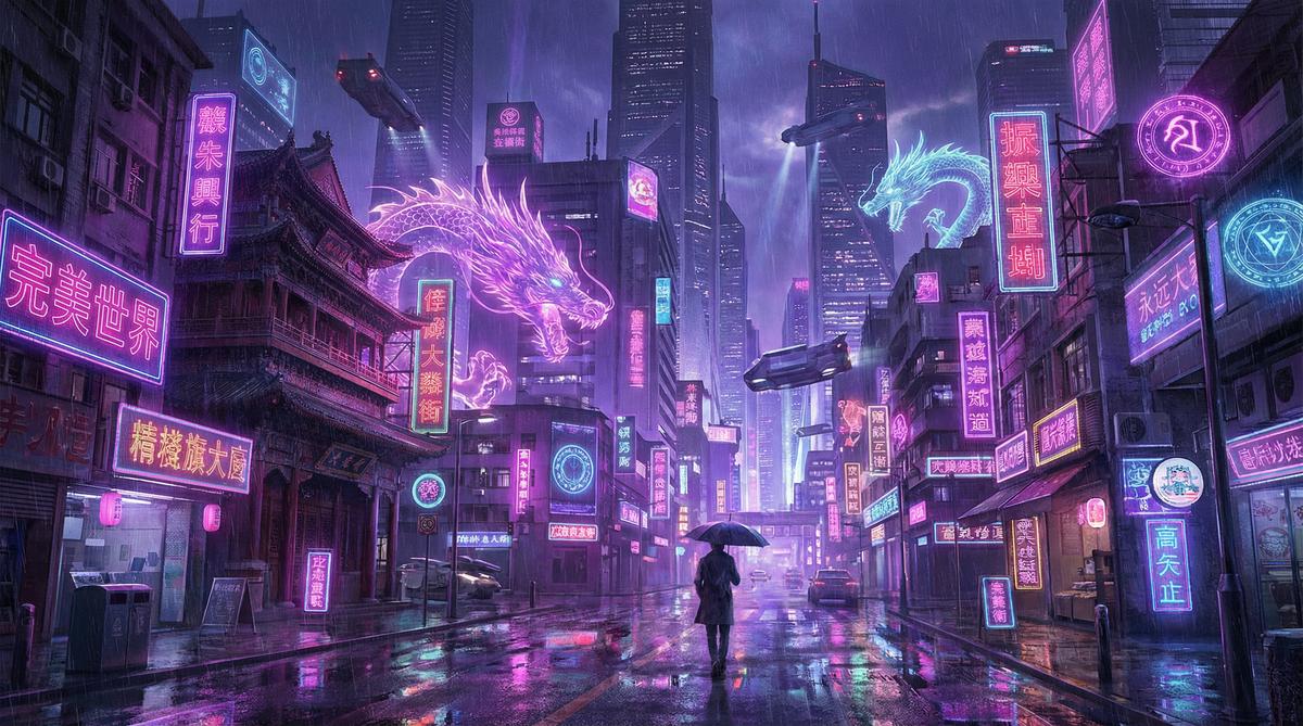 四爱城市夜景生活视频